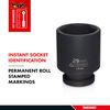 Teng Tools Impact Socket Hexagon 6 Point 1/2in Drive 30mm