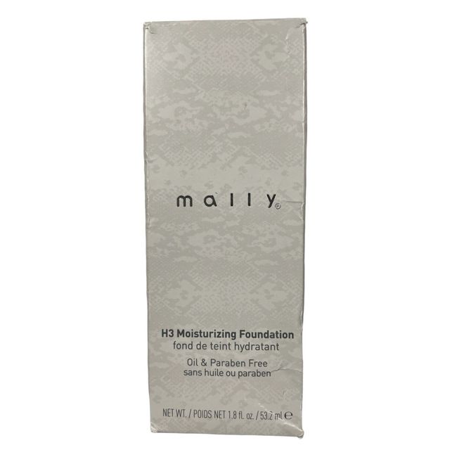 Mally H3 Moisturizing Foundation, DEEP, 1.8 fl oz