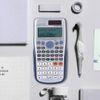 Portable Scientific Calculator with LCD Display, Multifunctional Math Calculator for Student Office Worker