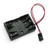 3xAAA Battery Holder Case Pack (Servo Plug)
