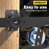 Lawn Mower Blade Sharpener&Lawn Mower Blade Balancer - Various Mower Blade,Black