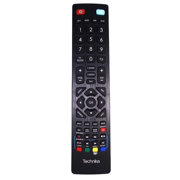 Genuine TV Remote Control Replacement for Technika 50G22B-FHD / 50G22BFHD