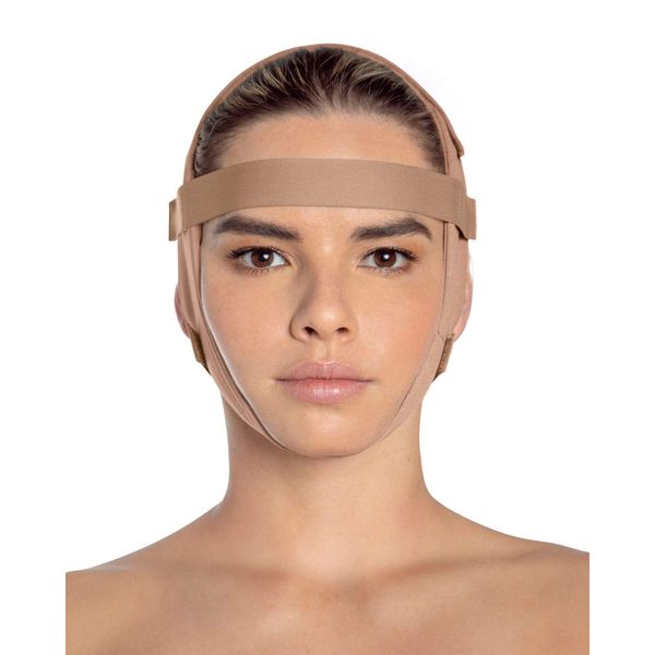 Leonisa Post-surgical facial compression wrap