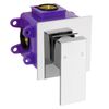 Welfenstein Flush-Mounted Fitting H116 with Mounting Box Square Installation Box Shower
