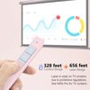 NORWII N26 Presentation Clicker 330FT/100M, 2.4GHz Wireless Presenter PPT Clicker for PowerPoint Remote Presentation Pointer Computer Clicker (Pink)
