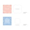 BGM Clear Stamp Acrylic Block S BT-AB002 | Stamp