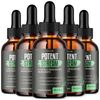 (5 Pack) Potent Stream Drops, Potent Stream Prostate Support Drops (60 ML)