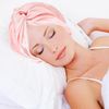 Jidyllic Silk Bonnet for Sleeping, Satin Sleep Cap Women's Anti-Frizz Bonnet Suitable for All Sizes and Hair Types, pink