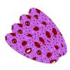 Luscious Red Lips Kiss Pattern Set Double-Sided Oval Nail File Emery Board Set 4 Pack