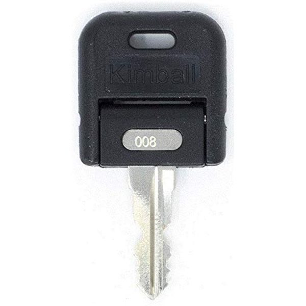 Kimball Office 008 [DOUBLE SIDED] Replacement Keys: 2 Keys