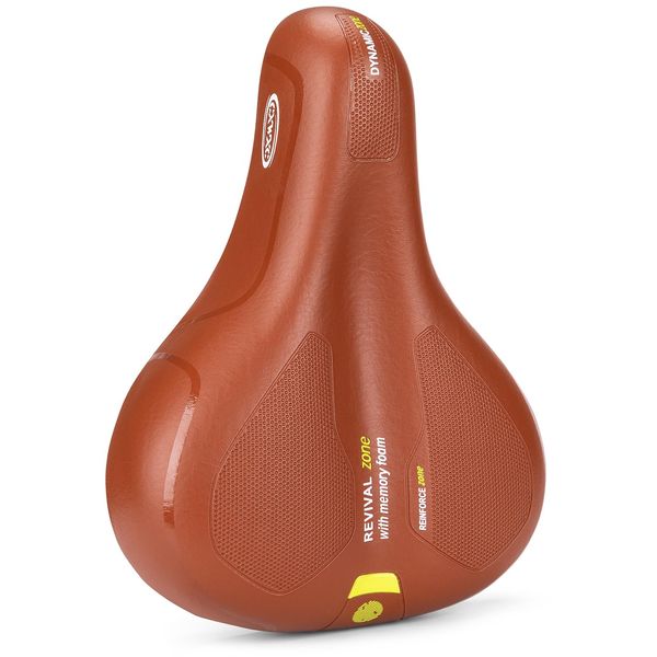 CXWXC Bicycle Saddle Painless, Thick, Waterproof, Cushioning, Large Size, Brown (CX-231)