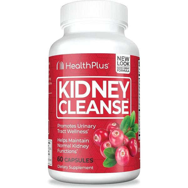 Health Plus Kidney Cleanse, 60 Capsules, 30 Servings