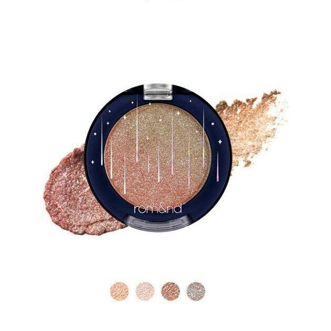 [5x Points] [Free Domestic Shipping] rom&amp;nd rom&amp;nd The Universe Glitter Shadow 4 Colors rom&amp;nd Glitter Glitter Korean Cosmetics