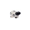 CGB Giftware | Ceramic Modern Sheep Light Pull | Black & White Sheep | Light Cord Pull | 6cm Wide | RE236