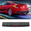 For Dodge Charger SRT W/LED Light Car Rear Lip Bumper Valance Diffuser Spoiler