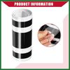 Motoforti Hood Stripe Pattern Sticker/Outer for Car/Durable / 1 Pcs Black Long-lasting