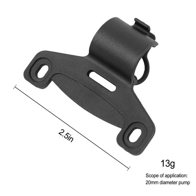 Bike pump best sale mounting bracket