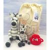 Zebra and Baby Zebra Luxury Crochet Kit