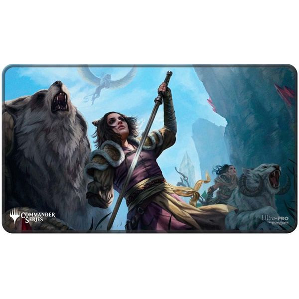 Commander Series 3 Enemy Stitched Edge Playmat Winota for Magic: The Gathering