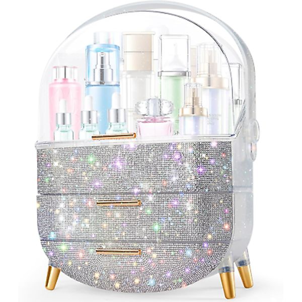 Teen Girls Gift Makeup Organizer,Skincare Organizer Jewelry Storage