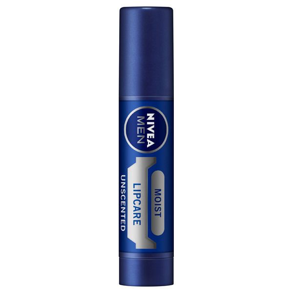 5x points during the marathon 5-pack set NIVEA Nivea Men Lip Care Moist Fragrance-free 3.5g x 5 sets SPF20 Lips Lips Skincare Men UV protection Moisturizing Kao