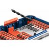 BOSCH 44 Piece Impact Tough Screwdriving Custom Case System Set SDMS44