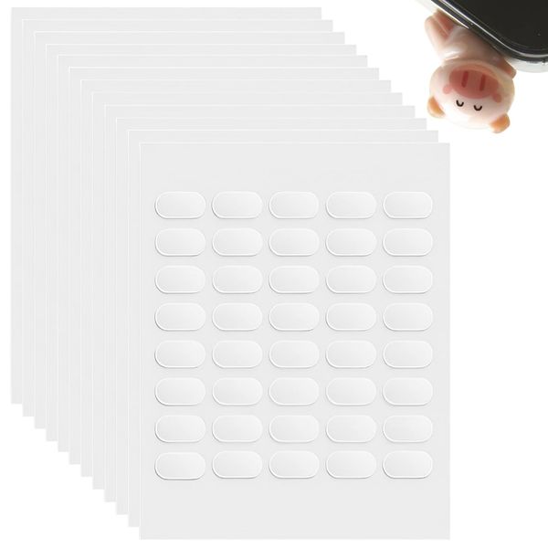 12PCS Sticky Dots Without Leaving Stains or Sticky Residue Clear White Tack Non Marking Walls Double Sided Museum Putty for Action Figures Adhesive Mounting Poster Museum Wall Hanging.