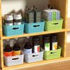 Ponpong Plastic Weave Storage Baskets Organizer, Small Storage Basket, 6 Pack