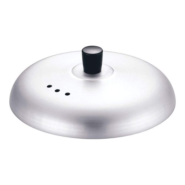 Endo Shoji AOY1902 Lid for Parent-Child Pot, Anodized Finish, Small, Silver, Aluminum