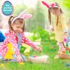 abeec Easter Chicks & Plastic Eggs Bundle | 24 Fluffy Easter Chicks & 24 Colorful Fillable Plastic Eggs | Easter Egg Hunt Kit | Fun Easter Decorations & Basket Fillers | Easter Craft Supplies