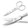 REMOS Pedicure Toenail Scissors Stainless [INOX] 10.5cm - for Cutting toenails