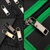 Faderr Zipper Repair Kit, 5pcs Zip Pullers, Zipper Pull-Tab Replacement, DIY Zip Slider Pull Tabs Repair Replacement Mirror Plating Zipper Handle Replacement