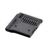 sourcing map Micro SD (TF) Card Socket Holder 9 Pin Spring Loaded for Mobile Phone 15pcs