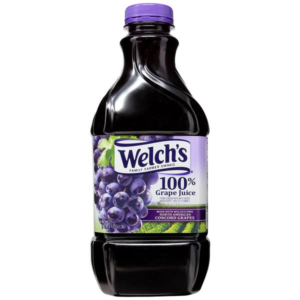 Welch'S Bottled 100% Juice Grape Healthy Heart, 46 Oz