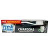 Fresh & Clean Whitening Charcoal Toothpaste 100ml with Free Toothbrush