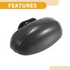 Partuto 1 Pair Universal Blind Spot Car Mirrors - Car Adjustable - ABS Black
