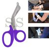 6 PURPLE EMT PARAMEDIC BANDAGE SHEARS EMS SCISSORS 7.5"