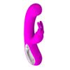 Pretty Love Webb Bunny Ears Rabbit W/handle - 12 Functions Fuchsia