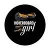 Hoverboard Girl Hoverboarding Electric Scooter Hoverboarder PopSockets Adhesive PopGrip