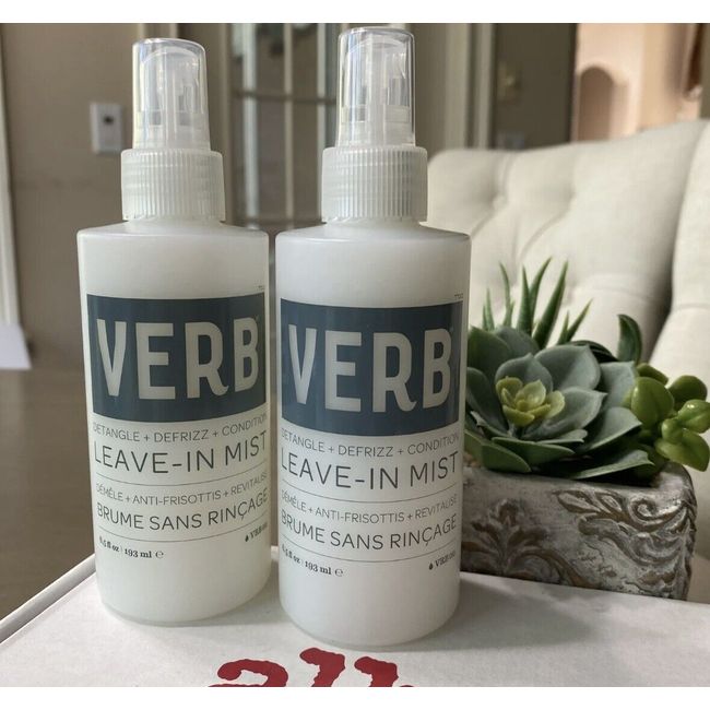 2 Verb Detangle + Defrizz + Condition Leave-In Mist - 6.5 fl oz / 193 mL