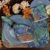 YouCustomizeIt Irises (Van Gogh) Cloth Cocktail Napkin - Single