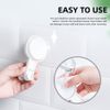 zCloud Shower Head Holder - Suction Cup Wall Mounted Bracket - Adjustable Handheld Bracket Accessories for Bathroom