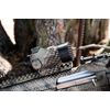 Killflash Hex Anti-Reflection Device Compatible with Primary Arms MD-25 Red Dot (Black - Open Center)