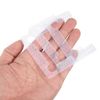 Sourcing Map 4Pcs Glass Hinge Gasket, Plastic, Transparent, Unfinished