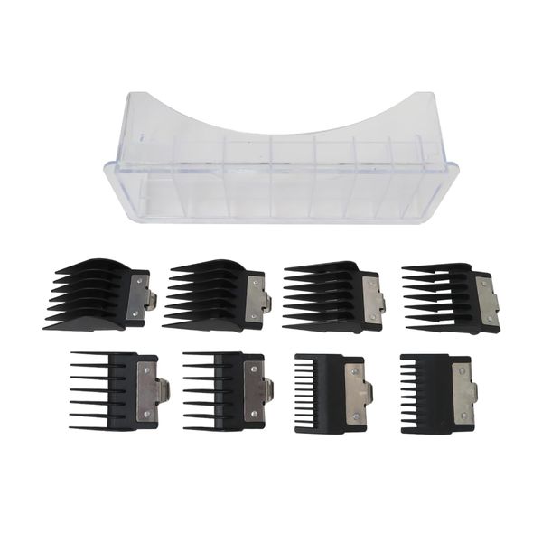 YKISON New Men Hair Trimmer Replacement Clipper Guards Kit Fit for BaBylissPRO Barberology FX870, FX890, FX825, FX673, 8 Different Sizes From 1/16-3/4 inch