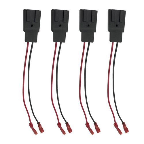 YYTQP 4 PCS Door Speaker Wiring Harness, PC2-821 Audio Speaker Wire Cable Compatible with Peugeot Citroen C2 1999-2015 Speakers Adapter Connector Adaptor Plug