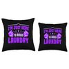 Funny Training Quote Gym Workout Women Throw Pillow