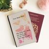 Personalised Passport Cover World Map