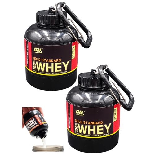40Bandit Protein Divide Carrying Case, Divided Container, Container, Protein Container, Carrying Case, Portable Protein Case, Protein Shaker (2 A Type)