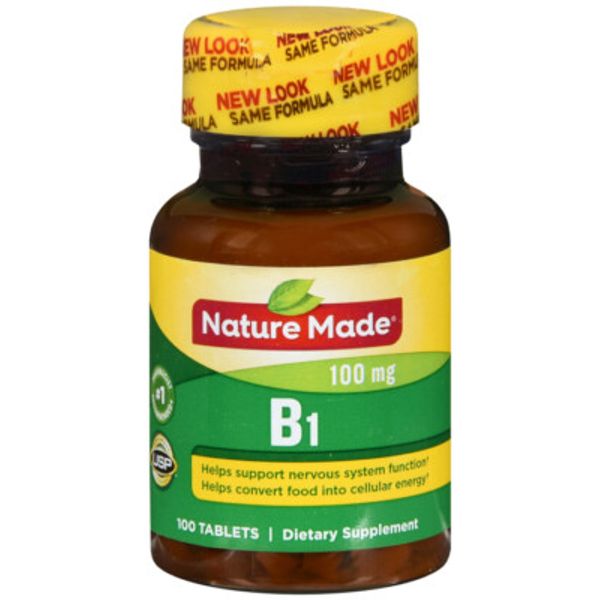 Nature Made Vitamin B1 Tablets 100ct